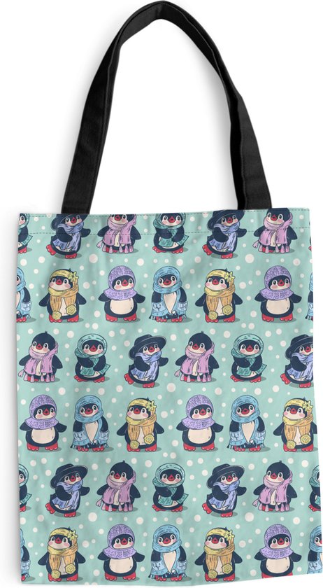 Pinguïn rugtas rood| – Schooltas Rugtas- Rugzak-Schoudertas