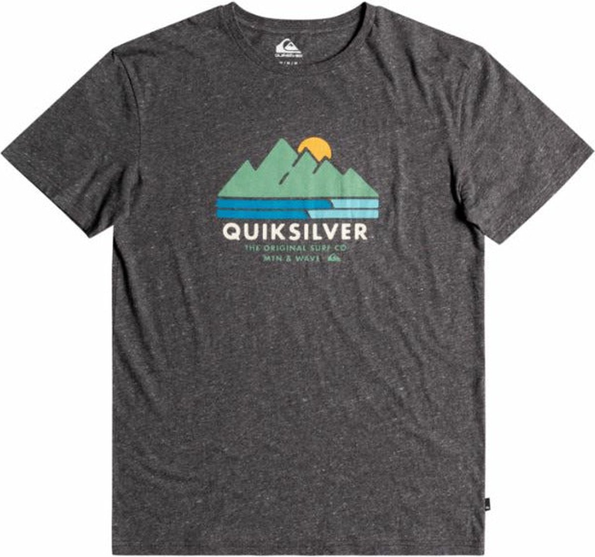 Quiksilver Scenicrecovery T-shirt Short Sleeve - Charcoal Heather