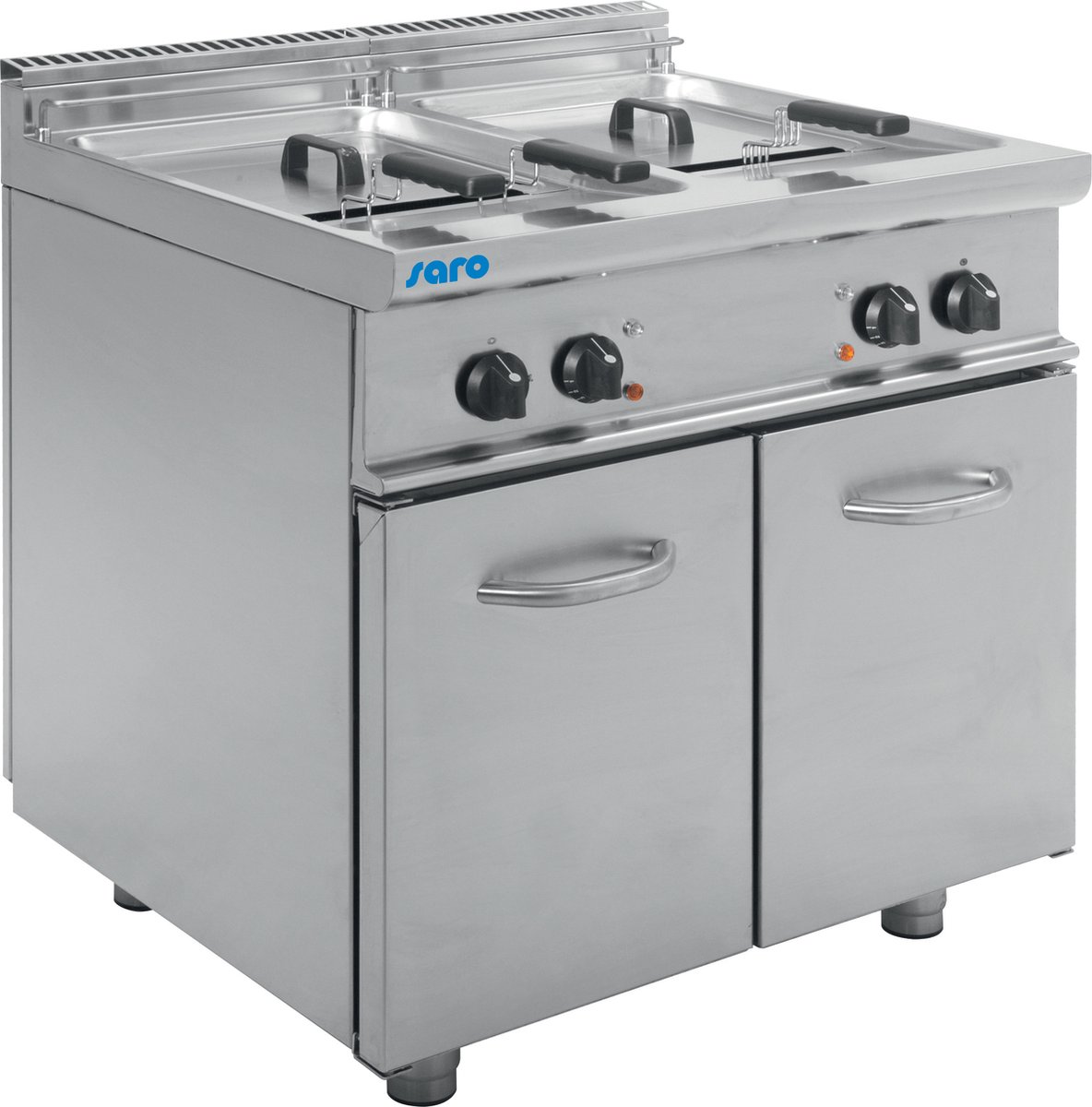 Saro E7/FRE2V13 Dubbel 26 l Vrijstaand 24000 W Frituurpan Roestvrijstaal