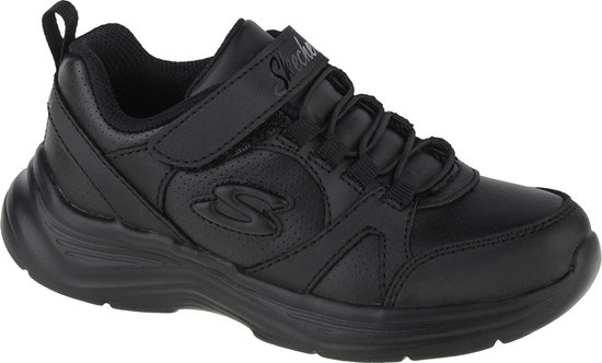 Skechers Glimmer Kicks - School Struts 81445L-BBK, voor meisje, Zwart, Sneakers,Sportschoenen, maat: 29