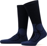 GoWith-wollen sokken-motor sokken-2 paar-warme sokken-met hielbescherming-sokken heren-blauw-42-44