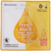 Fresh mix it gezichtsmasker - Vitamin C Serum - Oranje - Kunststof - One Size - 20 ml - Set van 2 - Spa - Gezichtsmasker - Ontspannen