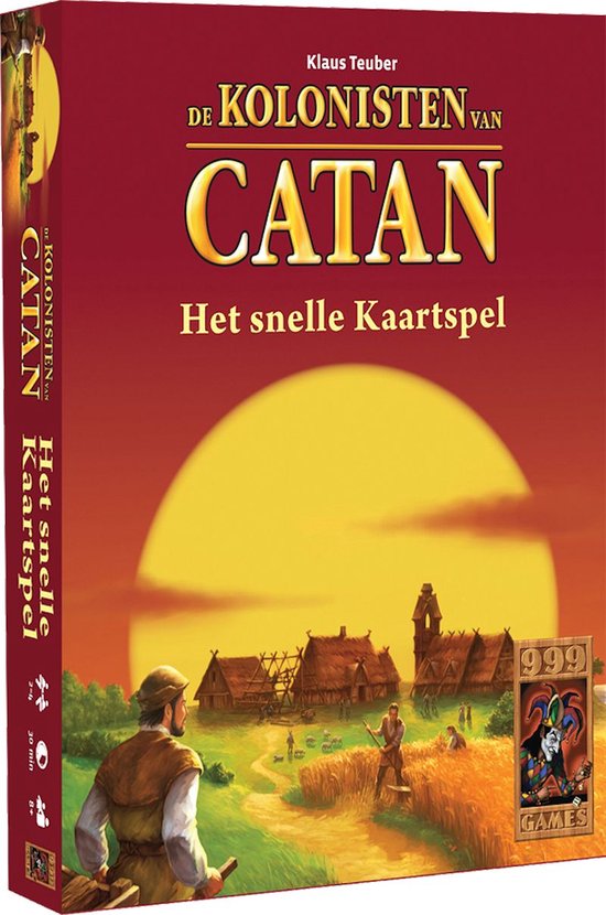 Afbeelding van het spel De Kolonisten van Catan:Het Snelle Kaartspel