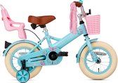 Vélo pour enfants Super Super Little Miss - 12 pouces - Turquoise