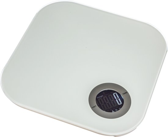 My Weigh Baker's Percentage Keukenweegschaal - Precisie Met Percentagefunctie, Zilver, Tot 8000g