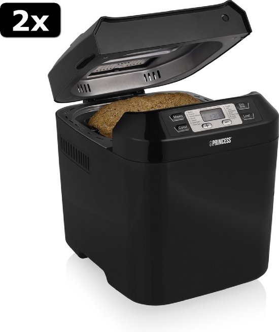 Nictemaw Bread Maker 550 W Automatic Bread Maker With 25 Programs Capacity 5001000 G Breadmakers 58265044