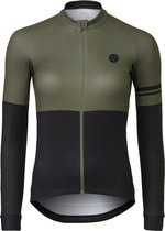 AGU Duo Fietsshirt Lange Mouwen Essential Dames - Army Green - L