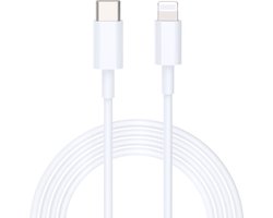 Oplader kabel geschikt voor: Apple iPhone 5 / 6 / 7 / 8 / X / XS / XR / 11 / 12 / 13 / 14 / Mini / Pro Max - Kabel geschikt voor lightning - Oplaadkabel - USB kabel - Lader kabel - 3 Meter