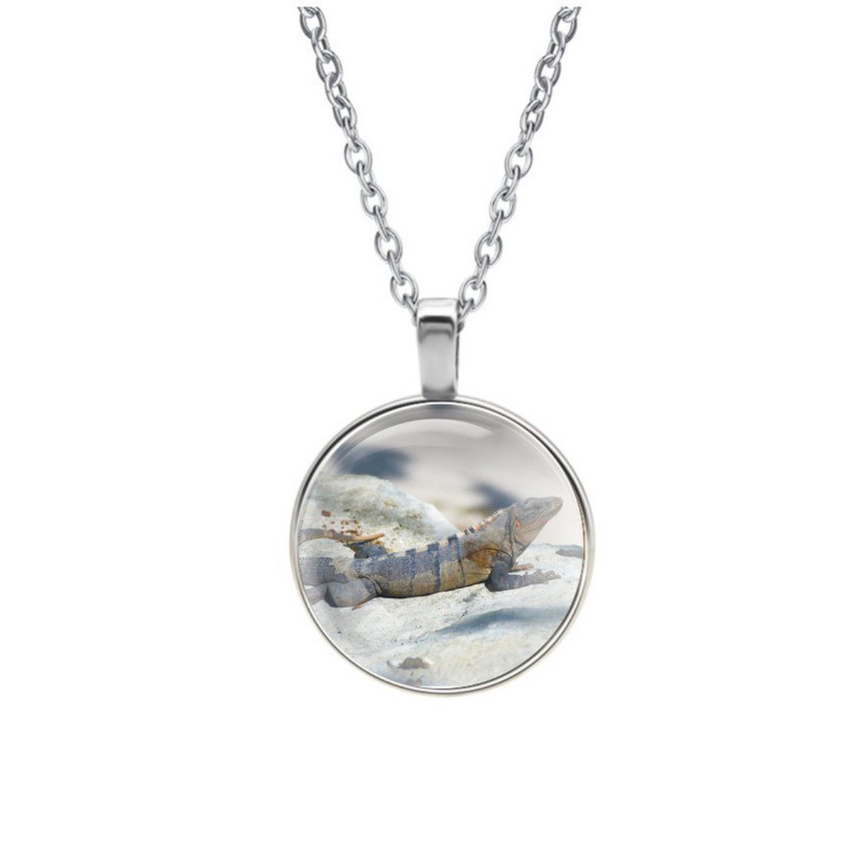 Ketting Glas - Leguaan