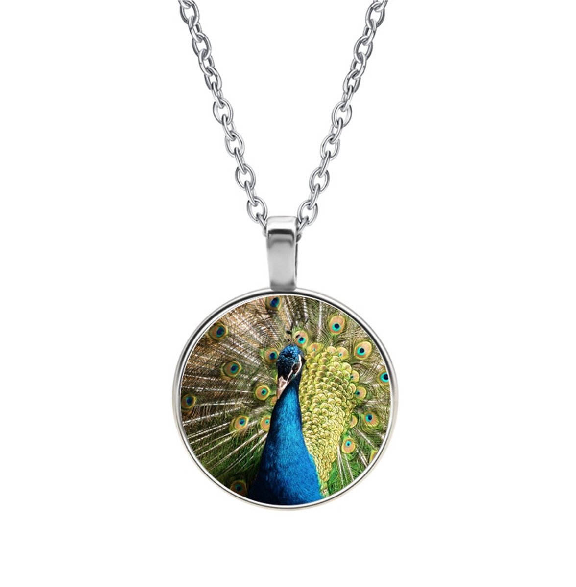 Ketting Glas - Pauw