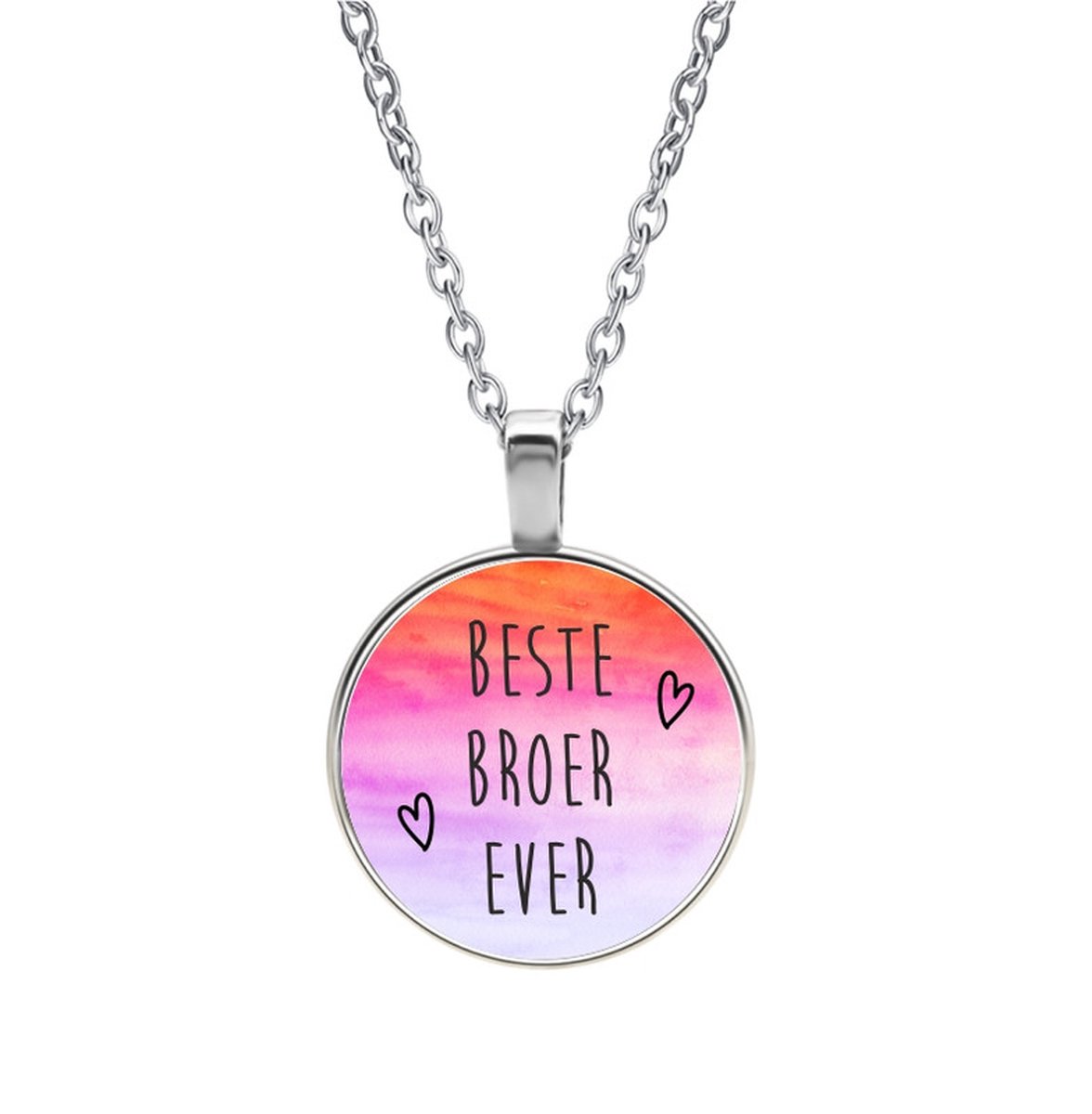 Ketting Glas - Beste Broer Ever