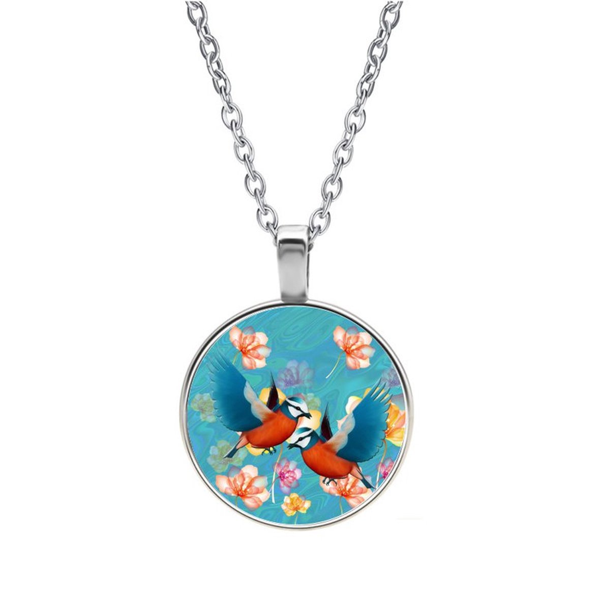 Ketting Glas - Vogels