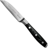 Couteau à Eplucher 9 cm Eden Classic Damast Couteau de Cuisine EQ2030-108 Couteau à Eplucher Très Tranchant pour Fruits et Légumes, Acier de Damas