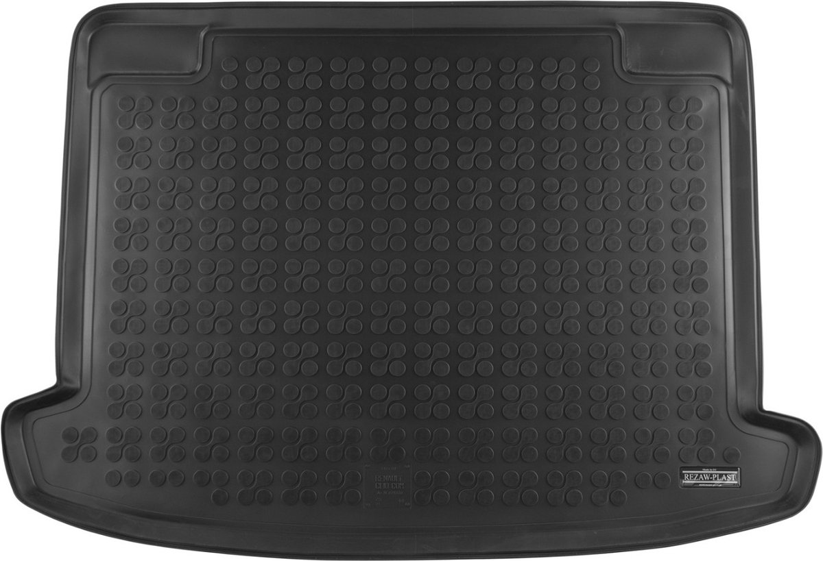 Renault Clio IV Grandtour station bovenste vloer van de koffer 2012-> rubberen kofferbakmat