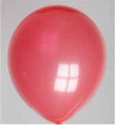 Globos zak �� 100 ballonnen rond 10 rood