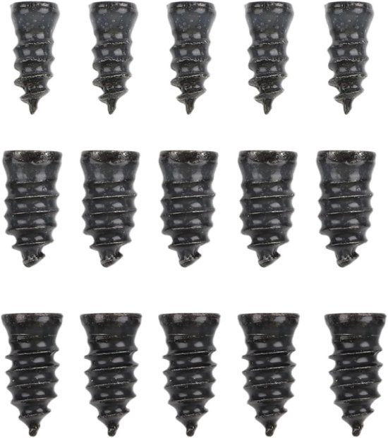 Band Reparatie Set - Schroef Kit - Tijdelijke Bandenreparatie - Koolstofstaal Rubber Sealant - 84 Stuks - Zwart — afbeelding 4