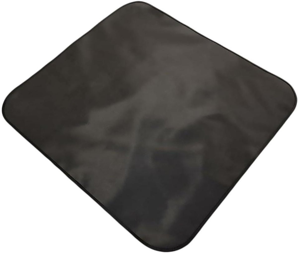 Vloertapijt - Beschermmat - Barbecue Bescherming - Hittebestendig tot 800℃ - 100x150 cm - Grijs
