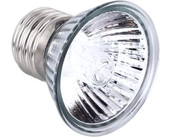 Warmtelamp Reptielen - UVA UVB Lamp - Terrarium Verwarmen - 360 Graden Verlichting - 25 Watt - Zwart