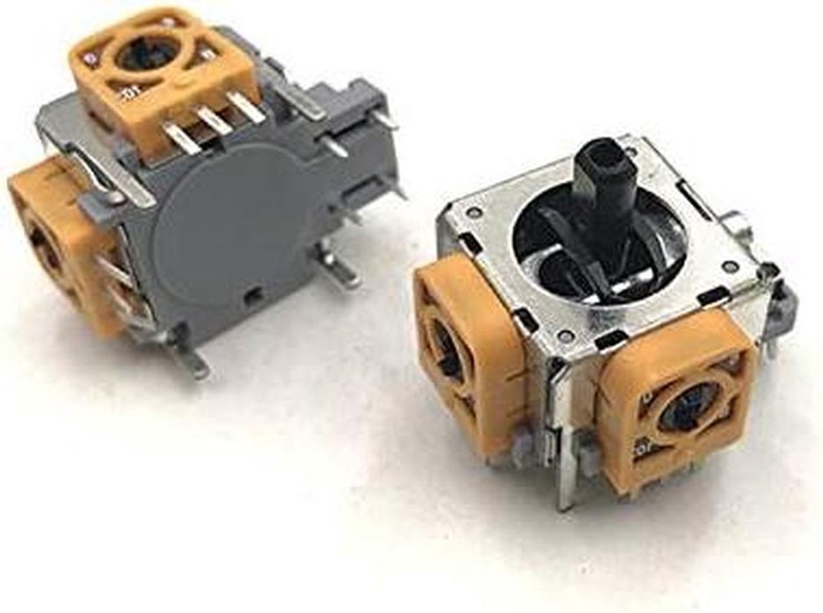 Analoge Joysticks - Controller Rocker - Controller Reparatie - Hoge Kwaliteit - 2 Stuks - Zwart
