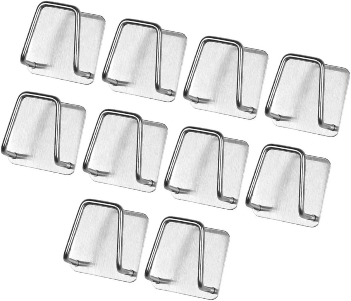 Spons Houder - Keuken Organizer - Keuken Opruimen - Ruimtebesparend Ontwerp - 5x5x3 cm - Zilver