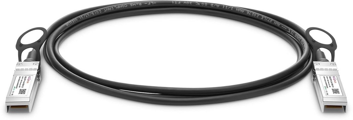 10G SFP+ DAC Kabel 2 Meter Passieve Koperen Twinax Direct Attach voor Switches en Netwerkapparatuur