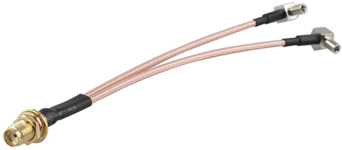 SMA TS9 Splitter Kabel - Antenne Verlengkabel voor 4G LTE Routers en MiFi