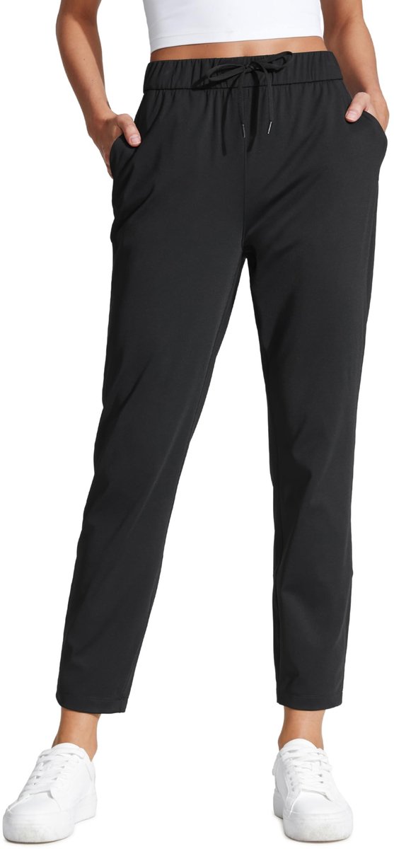 aladdien - Dames Joggingbroek - Stretch en Comfort - 7/8 Model - Ideaal voor Training - Perfect voor Actieve Dagen - Enkeltrekkoord