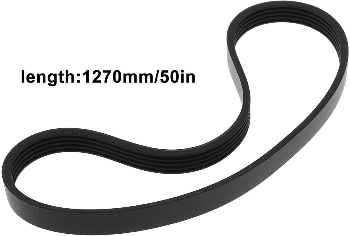 aladdien - 20 Inch 5-Rib Riem - Compatibel met Lintzaag - Geschikt voor verschillende modellen - Duurzaam en sterk - Ideaal voor precisiewerk - Prof...