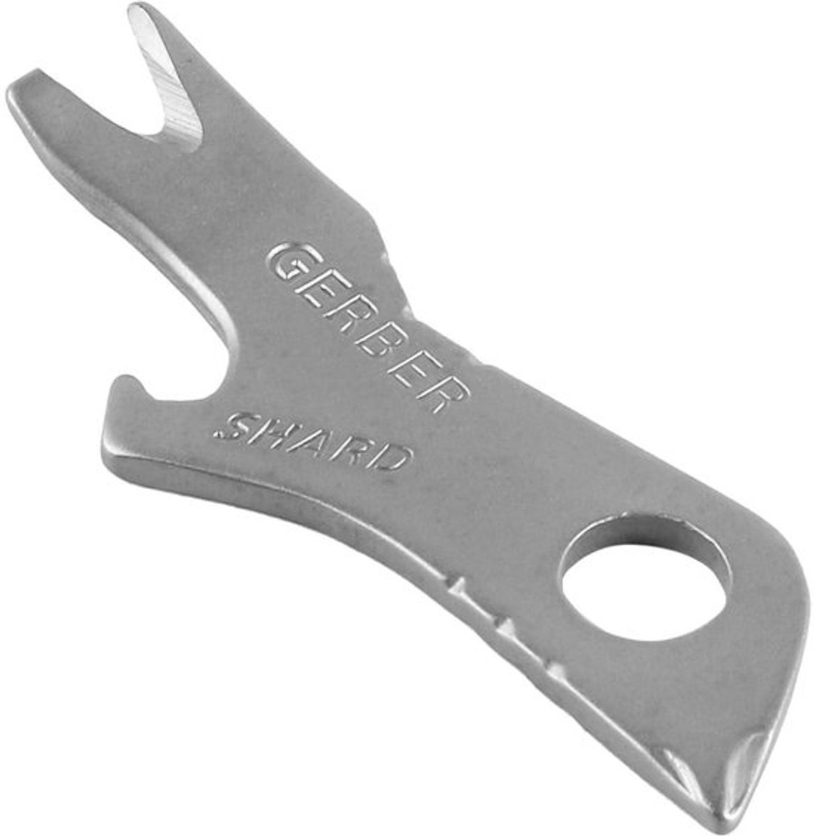 Multifunctionele Sleutelhanger met Flesopener, Schroevendraaier en Draadstripper - Grijs