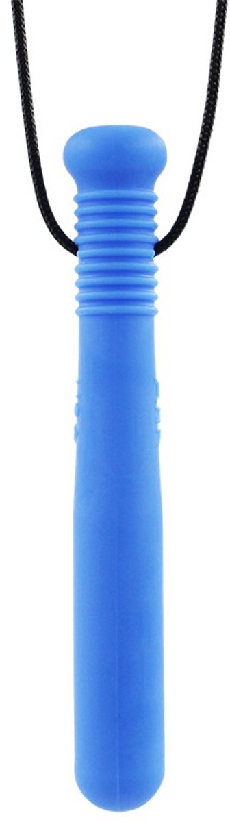 Ark Therapeutics kauwketting baseball bat sensorisch speelgoed blauw.