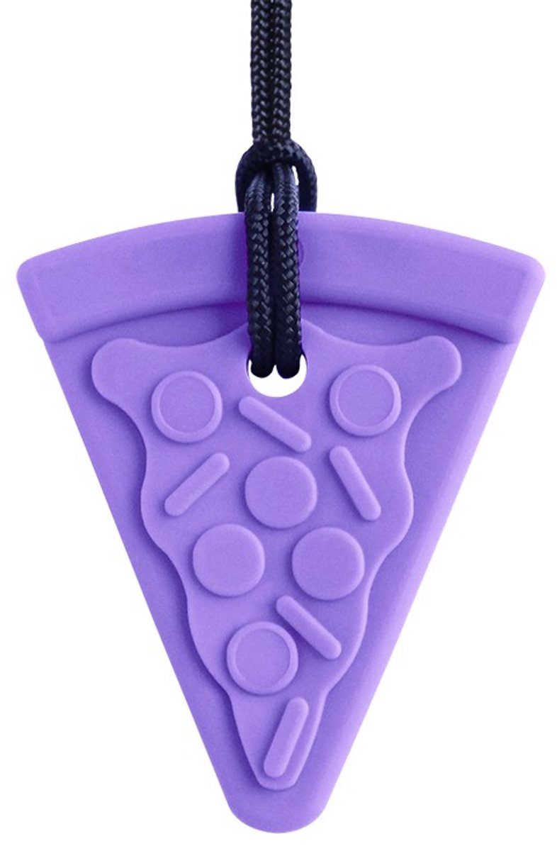 ARK Therapeutic kauwketting pizza sensorisch speelgoed lavendel XXT stevig.
