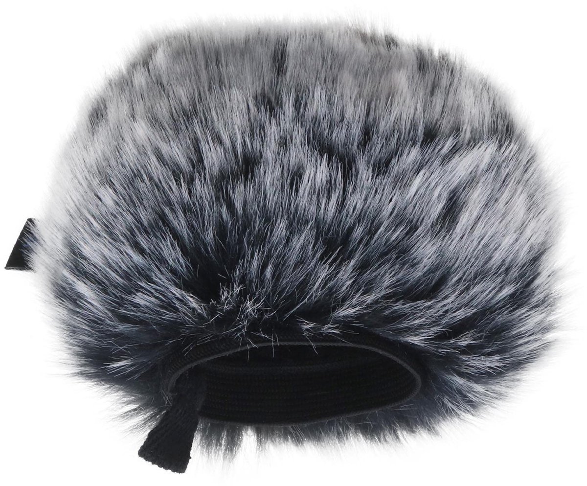 aladdien - Windscherm Microfoon - Popfilter voor Draagbare Recorder - Zwart/Wit - Microfoondemper - Geschikt voor Zoom H5 H6