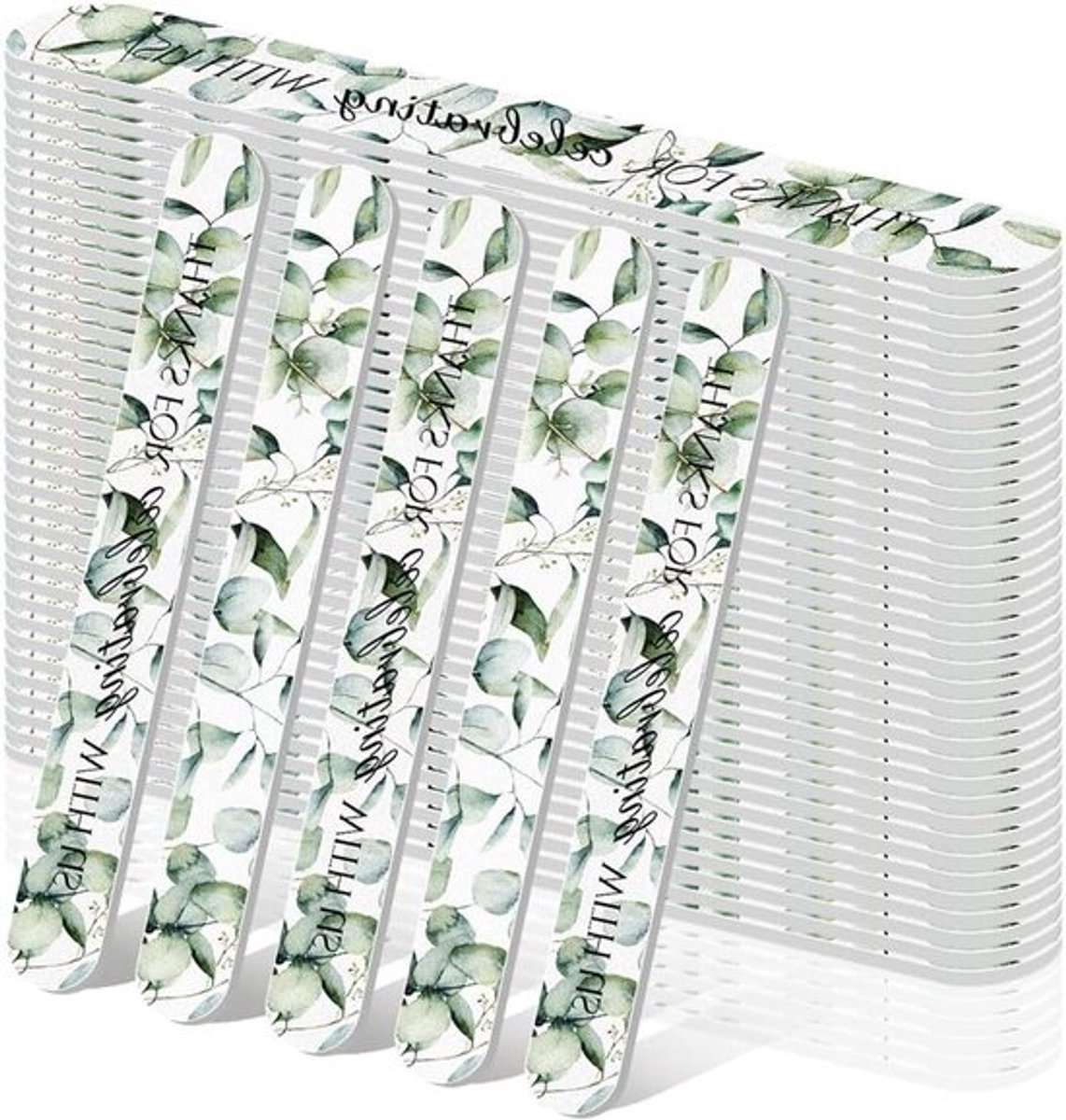 Nagelvijlen bruiloft 30 stuks 100/180 – bruidsfeest, gastgeschenken en vrijgezellenfeest.