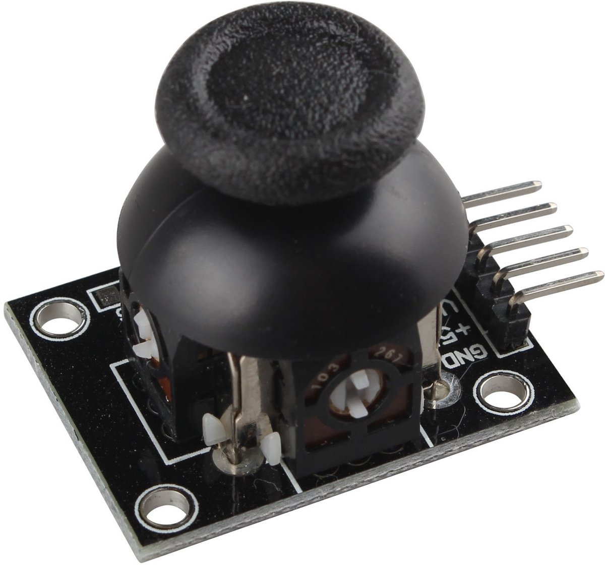 VT Goods - PS2 Game Joystick Module - Biaxiale Knop Controle - Compatibel met Arduino - Robotprojecten - Sensoren - Voor Raspberry Pi
