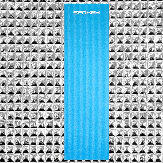Spokey EIGER Slaapmat - Blauw - 180 x 50 x 0 8 cm - EPE-schuim - aluminiumfolie van Spokey — afbeelding 5