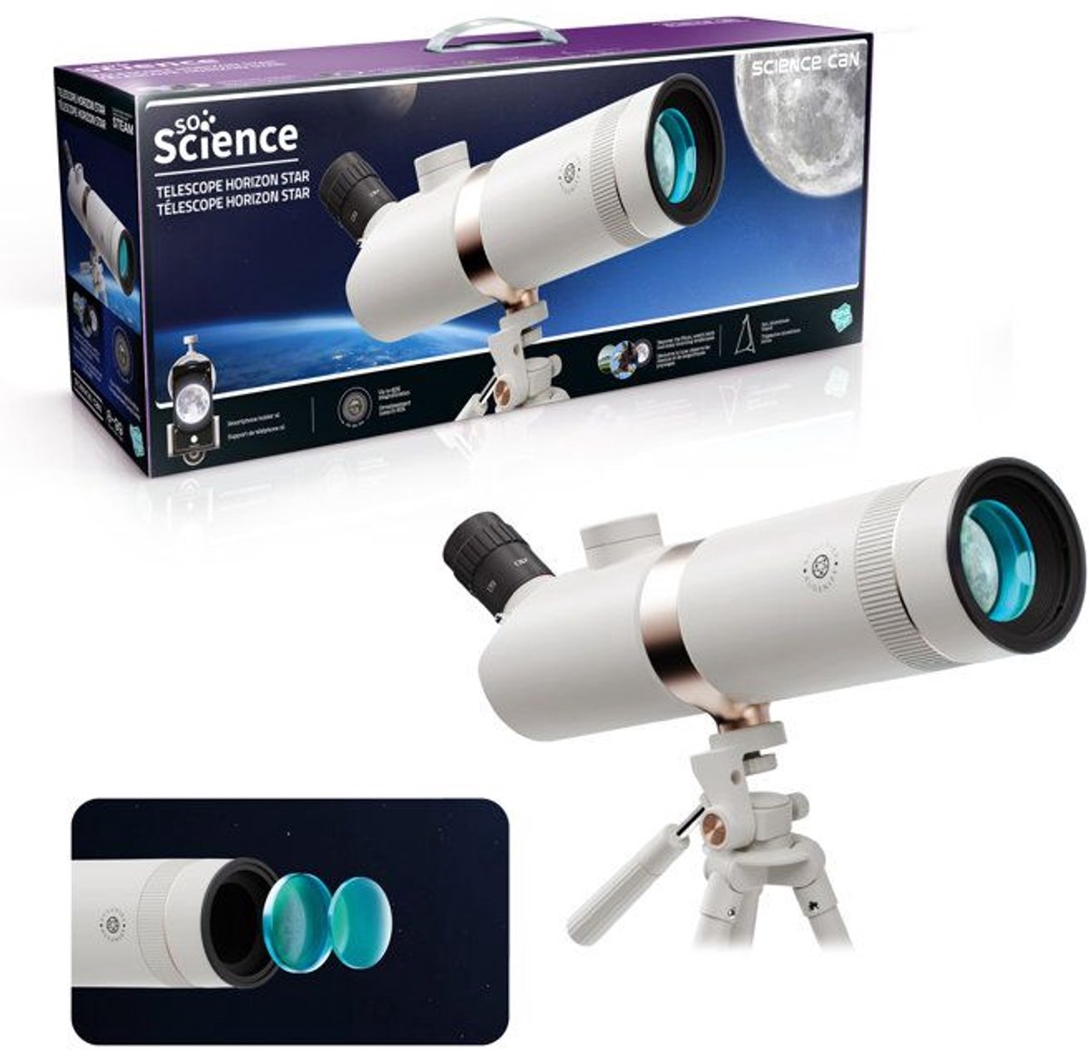Telescope Horizon Star