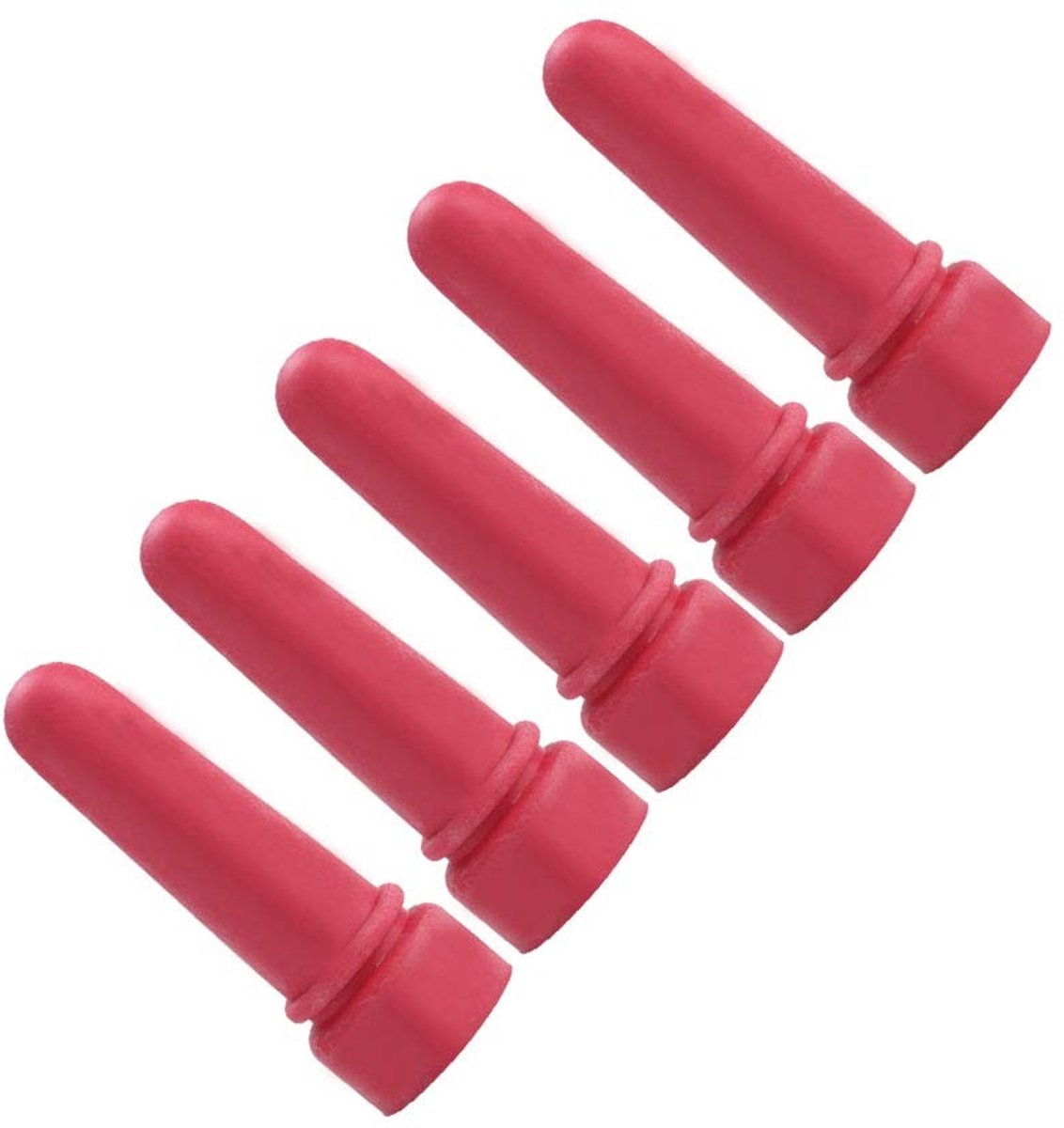aladdien - Kalfsvoeding - Rubber Nippel - 5 Stuks - 6.8 cm - Kalfsfles - Melk Nippel - Geschikt voor Kalveren - Zacht Rubber