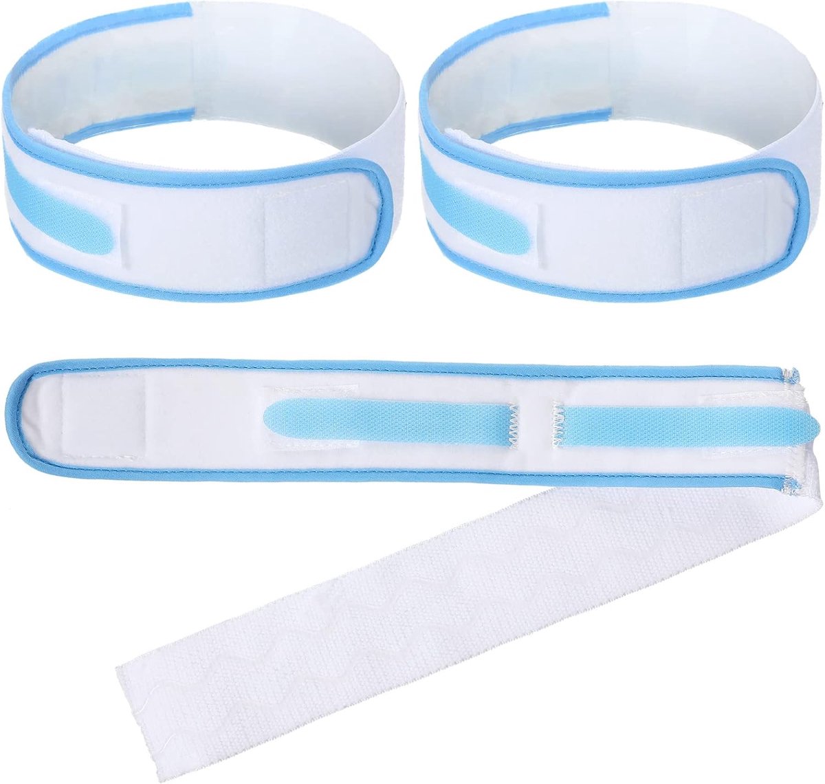 2-delige urinekatheterhoes, urinekatheterzak met elastische beenband, antislip urinekatheterzak, beensteun, elastisch stabilisatiehulpmiddel voor urinekatheter (blauw).