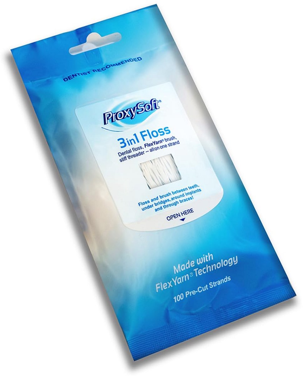 Proxysoft DEN056 3 In 1 Floss (Pak van 100)
