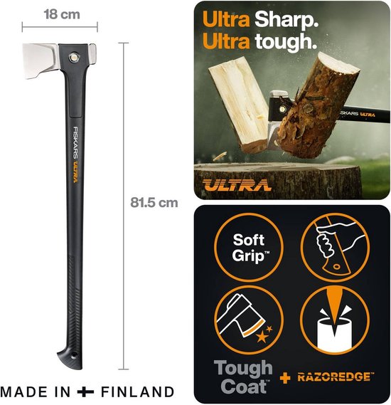 Fiskars Ultra Splitting Axe U32 — afbeelding 2