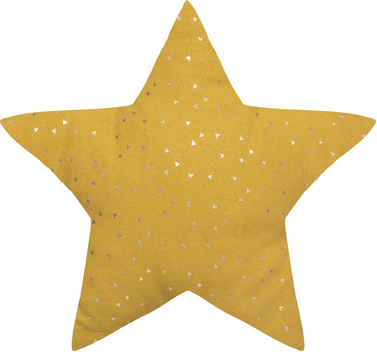 Atmosphera Créateur d'intérieur® Sterrenkussen met metallic patroon Ocre
