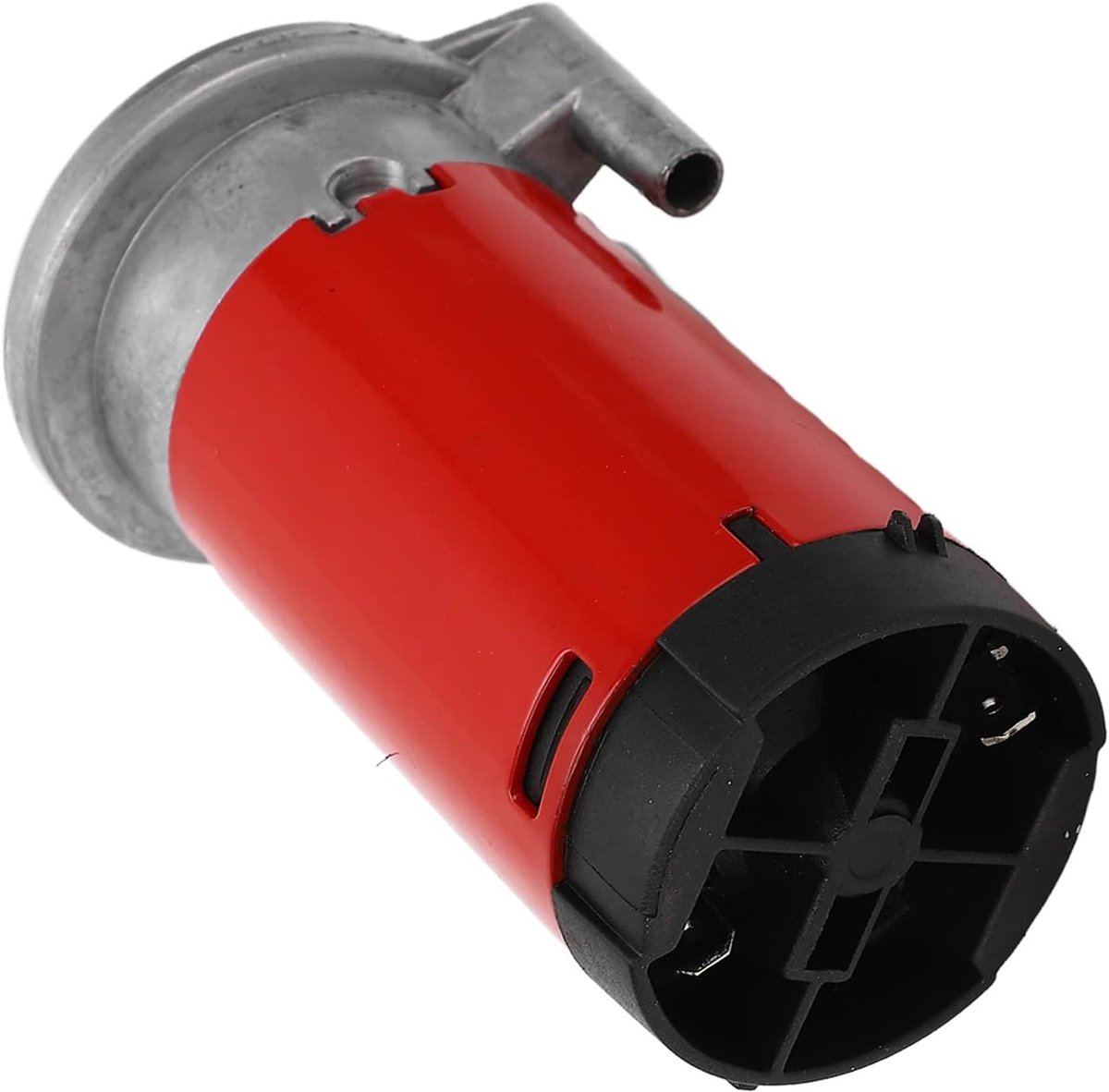 Luchthoorn Compressor - Luchtpomp Motor - Voertuig Geluid - 12V 15A Krachtig - 115 Decibel - Rood thumbnail 5