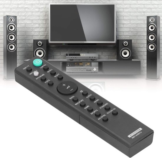 Allecto - Soundbar Afstandsbediening - Vervangingsremote voor Sony - Universeel - Compatibel met verschillende modellen - Gebruiksvriendelijk - Ges... van Allecto — afbeelding 2