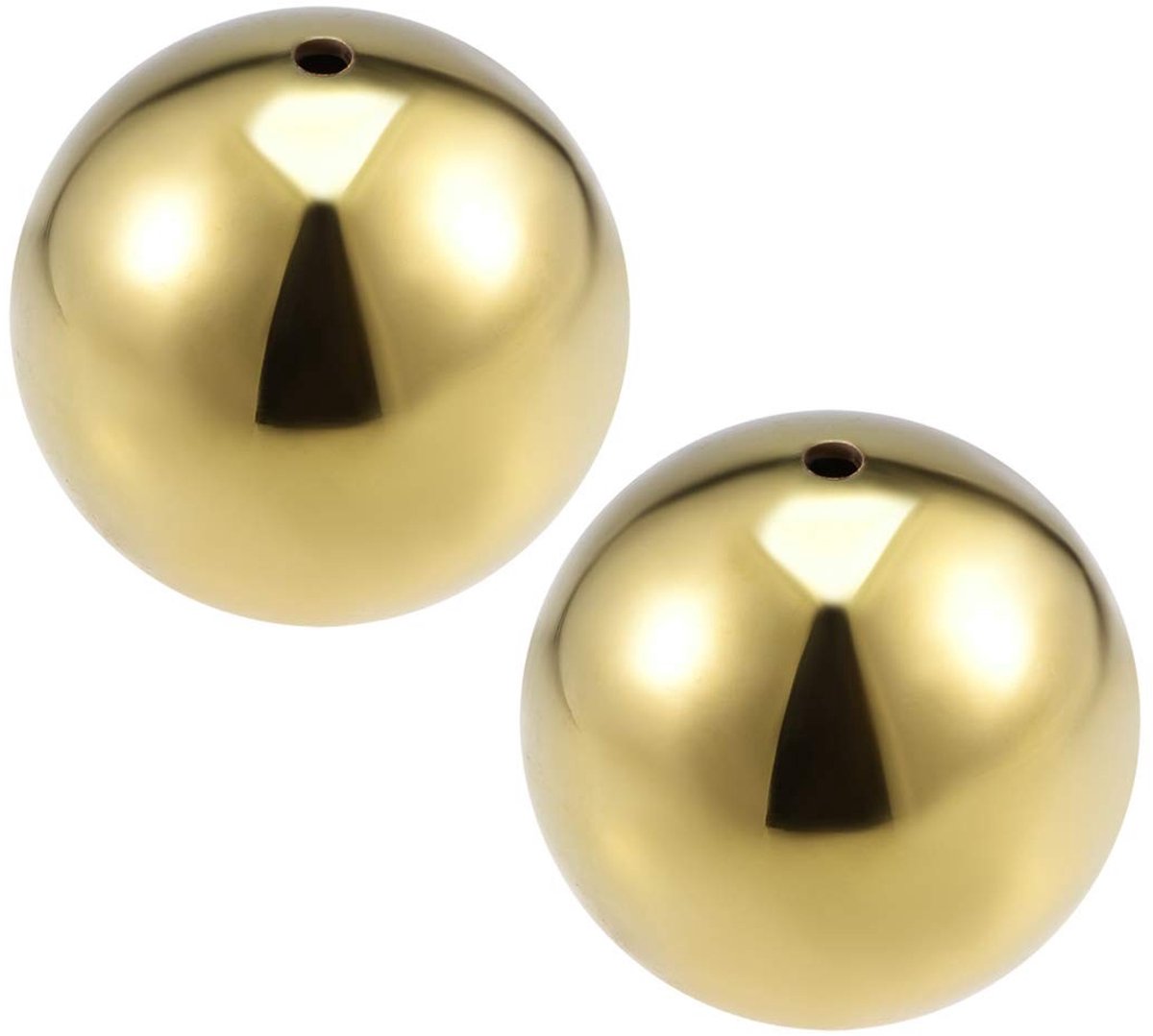 ONF3 - Holle Kap Bal - Leuning Trap Spindel - Goud - 60 mm Diameter - Duurzaam en Stijlvol - Geschikt voor Trappen en Balkons