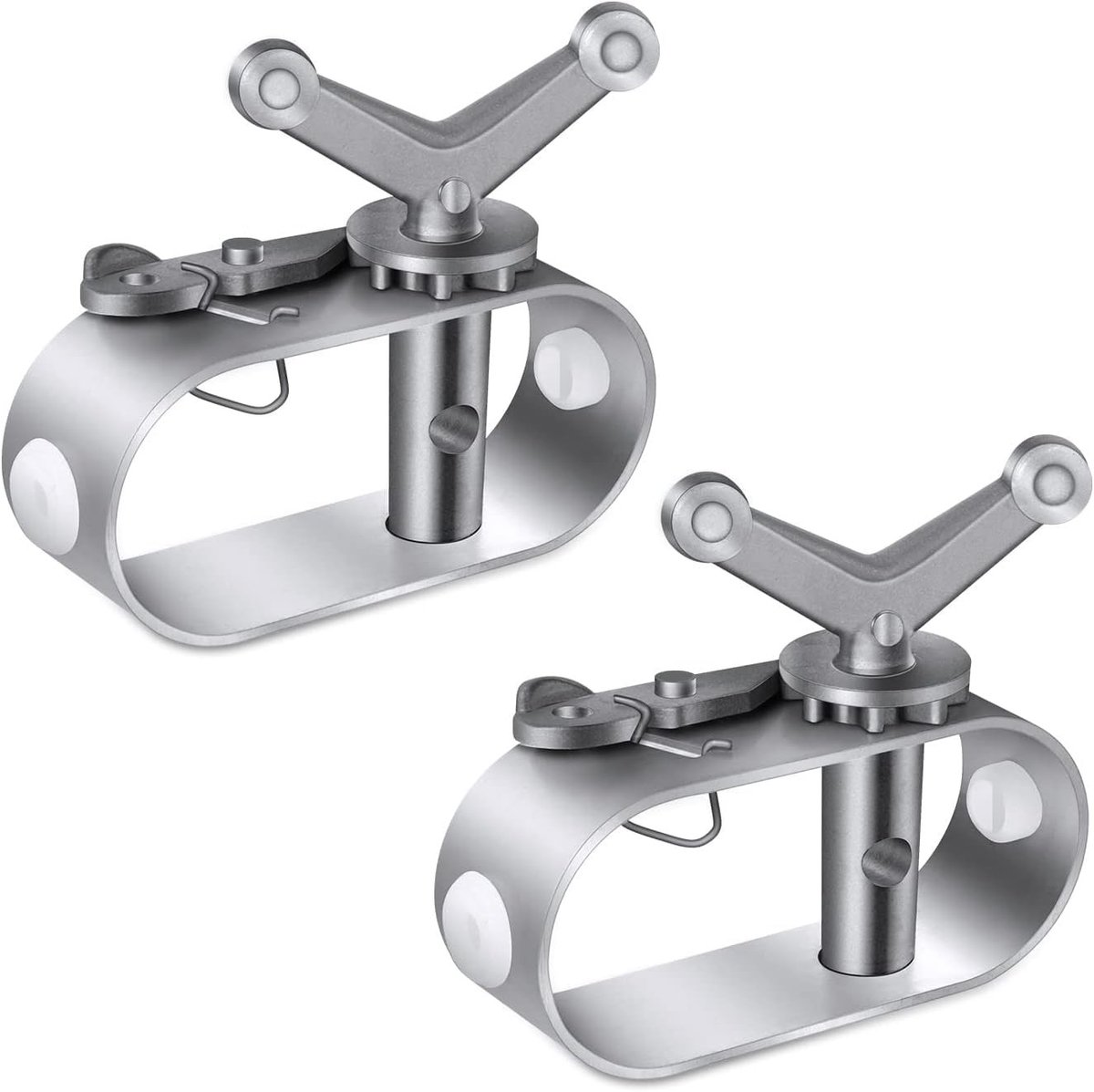 Allecto - Tensioner voor Zwembad Winterafdekking - Duurzame Aluminium Winch - Effectieve bescherming - 4 Stuks - Makkelijk te installeren - Voor el...