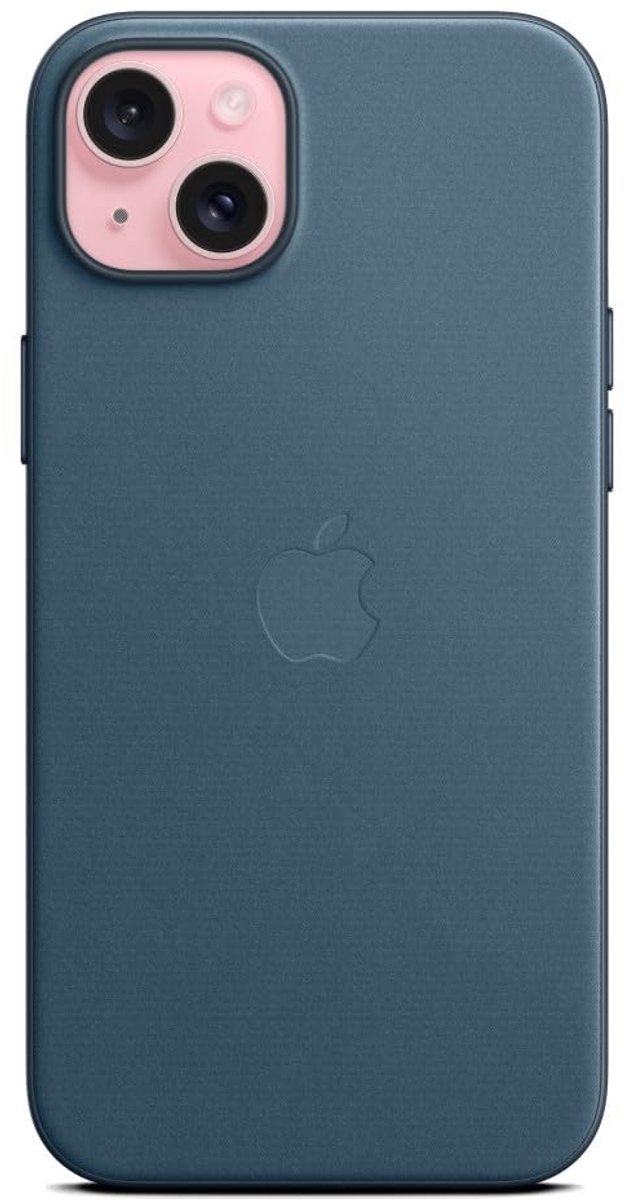 Allecto - iPhone 15 Plus FineWoven Case - Beschermcase met MagSafe - Pacific Blue - Duurzaam en stijlvol - Perfecte pasvorm - Voor elke gelegenheid