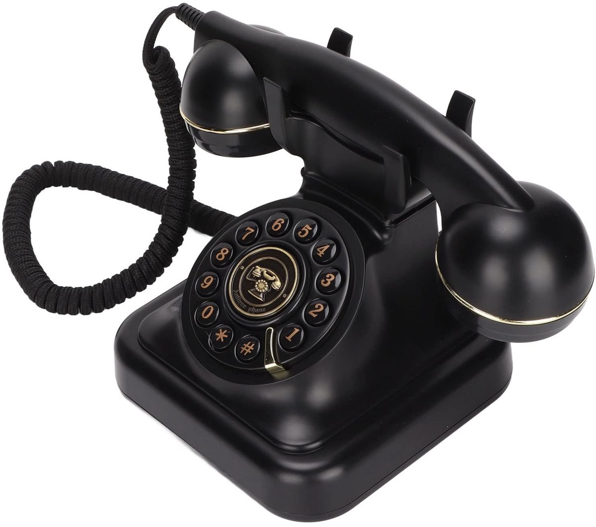Allecto - Antieke Telefoon - Vintage Landlijn Telefoon voor Thuis, Kantoor en Café