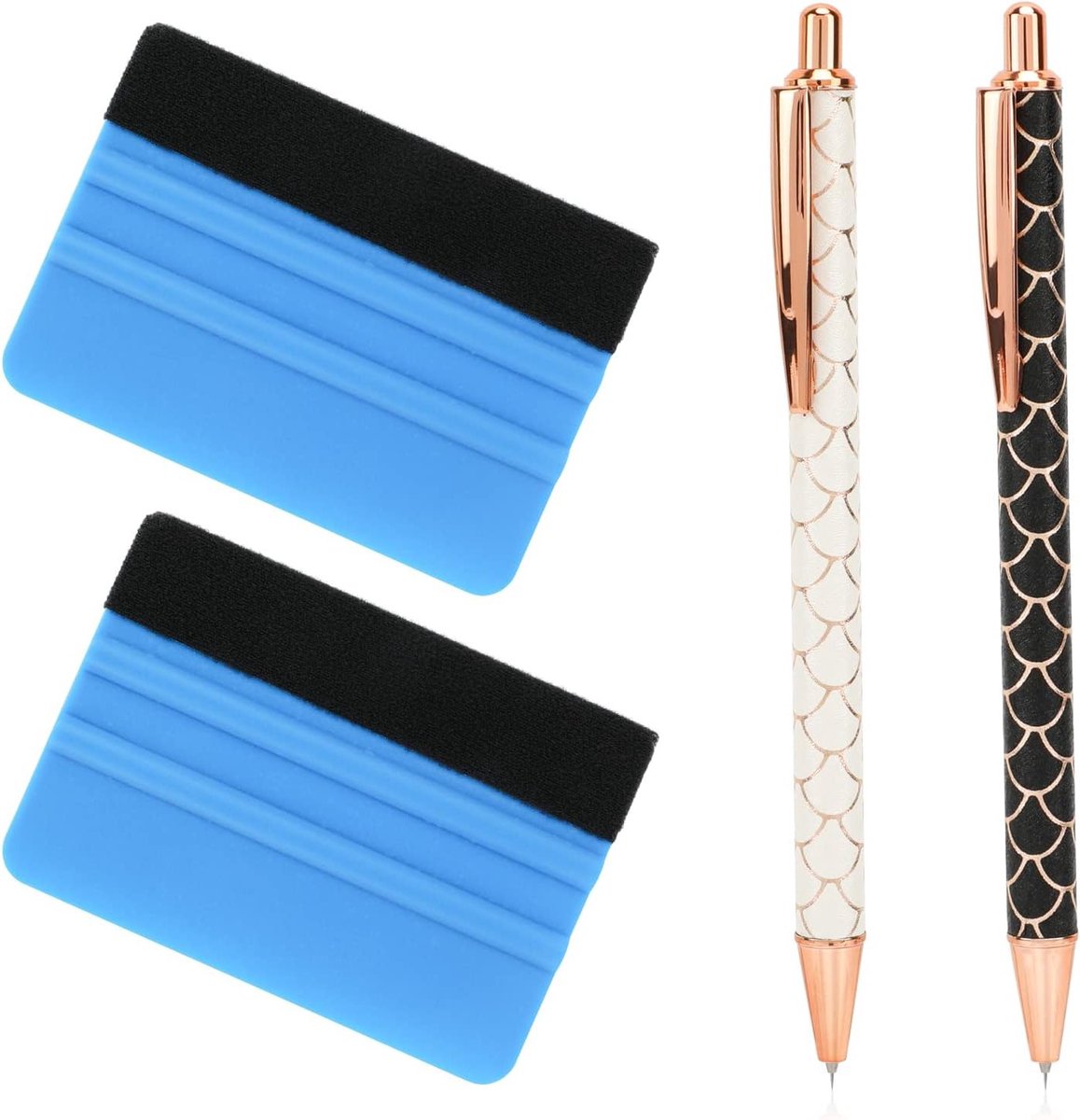 Wieden Gereedschap Set voor Vinyl en Behang - 2-in-1 Precisie Pin Pen met Villen Rakers
