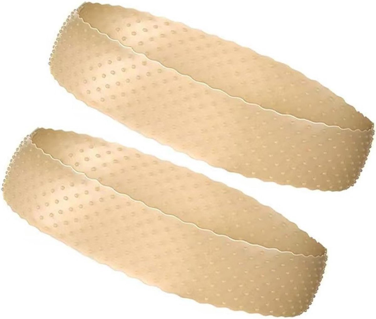 Verstelbare Transparante Silicone Grip Band voor Perucques - 2 Stuks, Anti-slip, Geschikt voor Mannen en Vrouwen, Houdt Perucque Stevig Op Zijn Plaats