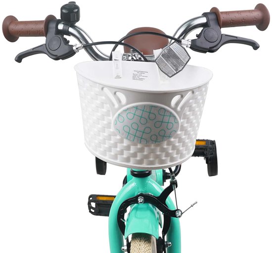 vidaXL - Kinderfiets - 14 - Inch - voor - 3-5 - jaar - oud - Zeegroen van VidaXL — afbeelding 3